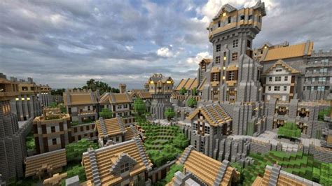 Town Minecraft Village House Ideas : Minecraft Building Ideas For A Town U build the village ...