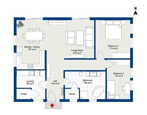 Basic Floor Plan With Dimensions | Viewfloor.co