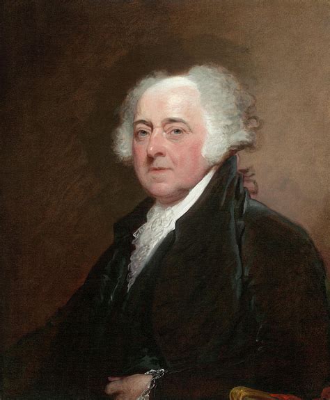 John Adams - 2nd President of the United States Painting by Gilbert Stuart