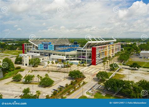 Aerial Photo Camping World Stadium Orlando FL Stock Image - Image of venue, world: 150912997