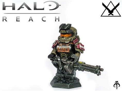 Halo Reach Jorge Custom Minifigure | Custom LEGO Minifigures