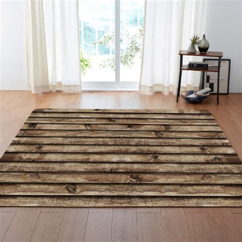 Wood Patterned Foam Rug | Bedroom area rug, Floor rugs, Living room carpet