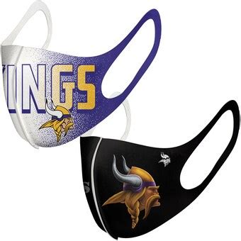 Minnesota Vikings Face Masks | Face Coverings | Cloth | Cotton