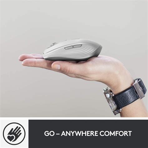 Logitech MX Anywhere 3 for MAC Wireless Mouse Bluetooth any surface ...