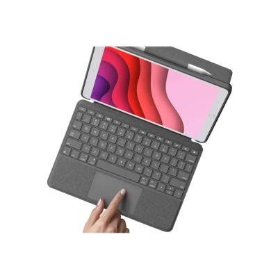 Logitech Combo Touch Keyboard Case for iPad (7th generation) - keyboard ...