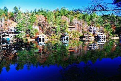 "Lake Rabun Reflections" by Chelei | Redbubble