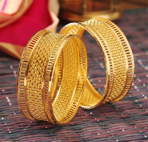 22 Carat Ladies Gold Bangles, 70-80 Grams at Rs 5490/gram in Sangrur ...