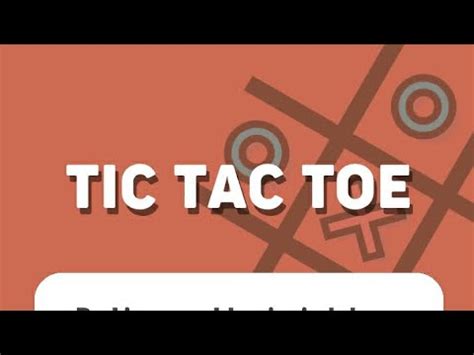 Tic tac toe. Hard mode. 2 player games. 10 games challenge. - YouTube