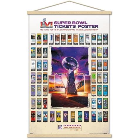 Trends International Nfl League - Super Bowl Lvi - Tickets Magnetic ...