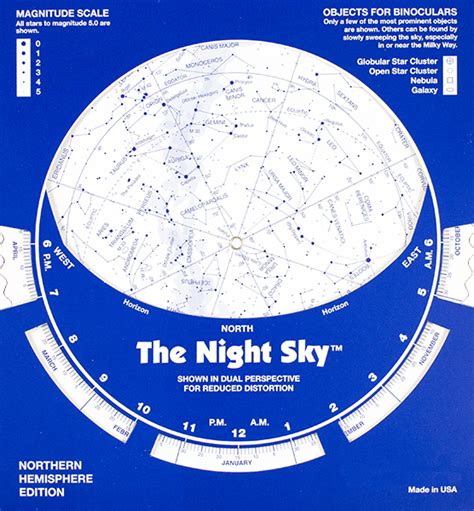 Cardboard Night Sky Northern Hemisphere - David Chandler Company, Inc.