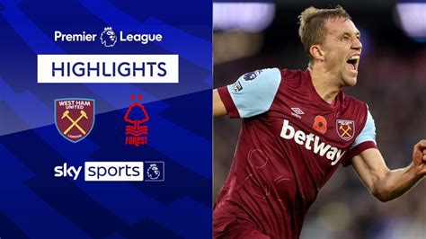 West Ham 3-2 Nottingham Forest | Premier League highlights | Video | Watch TV Show | Sky Sports