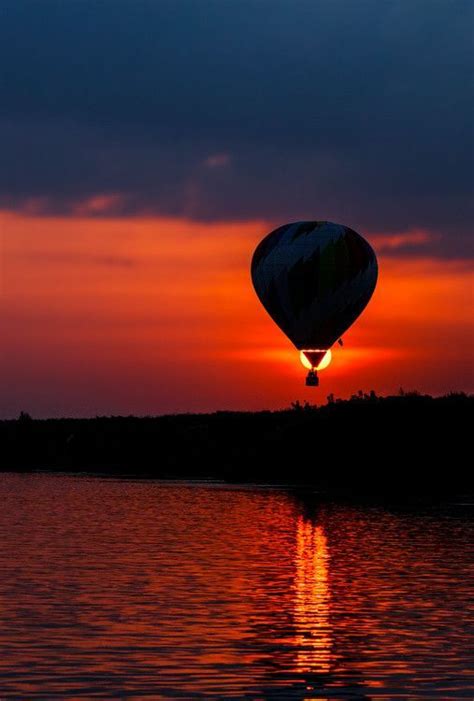 Awesome Sunset Air Balloon Rides, Hot Air Balloon, Sunrise Photos ...