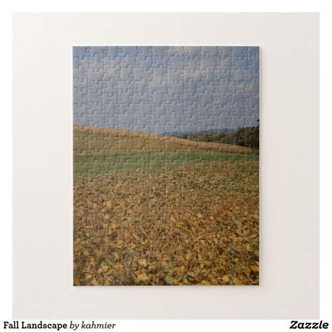 Fall Landscape Jigsaw Puzzle