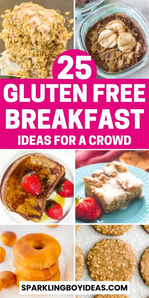 25 Healthy Gluten Free Breakfast - Sparkling Boy Ideas