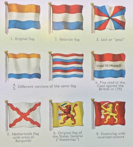 Dutch Flags of the Cape (South Africa), 1652-1806. : r/vexillology