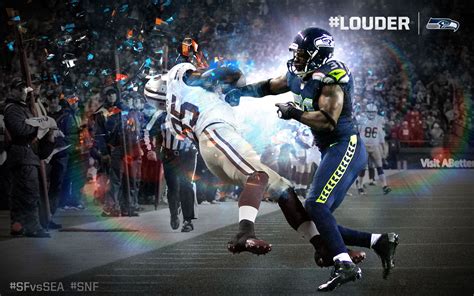 HD Wallpaper: Seattle Seahawks in Action