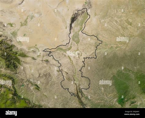 Ningxia Hui, autonomous region of China. Low resolution satellite map Stock Photo - Alamy