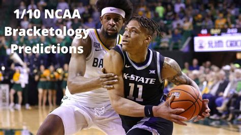 1/10 NCAA Bracketology Predictions - YouTube