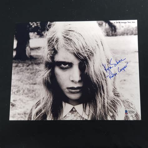 KYRA SCHON Signed 8x10 Photo Karen Cooper Night of the Living Dead Aut ...