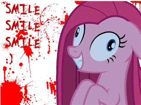 CreepyPasta: Pinkie Pie smile HD