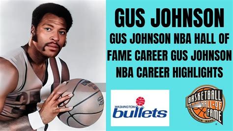 GUS JOHNSON NBA HALL OF FAME CAREER | GUS JOHNSON NBA CAREER HIGHLIGHTS ...