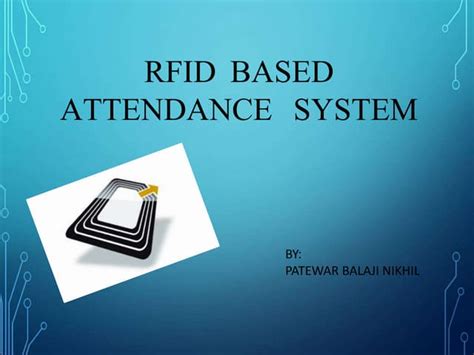 RFID School Attendance System