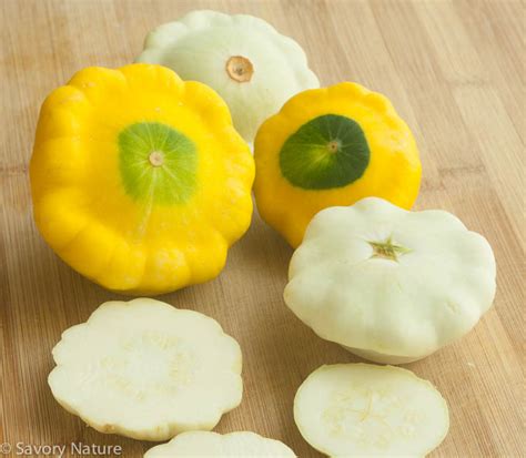 Patty Pan Squash 2 Ways - Savory Nature