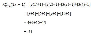 Sigma Notation | Rules, Formulas & Examples - Lesson | Study.com