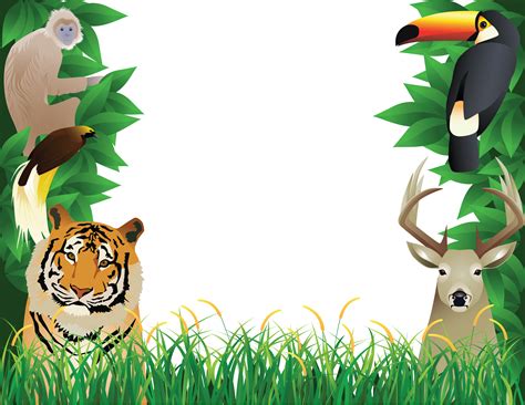 Cartoon Jungle Png Clipart Animal Cartoon Cartoon Clipart Cartoon ...