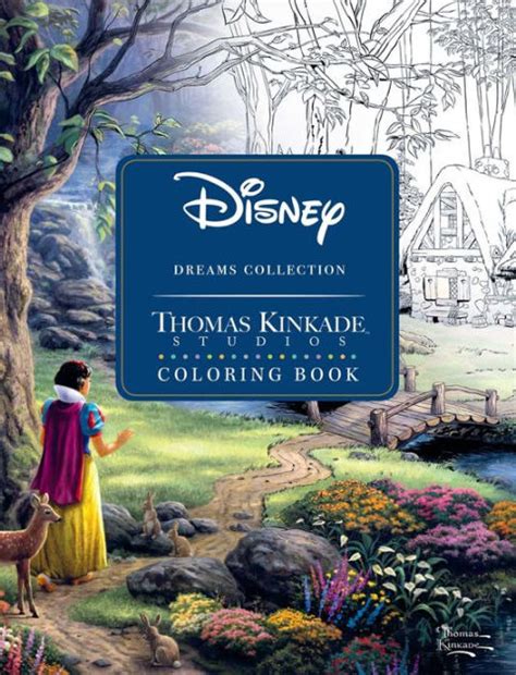 Disney Dreams Collection Thomas Kinkade Studios Coloring Book by Thomas Kinkade, Paperback ...