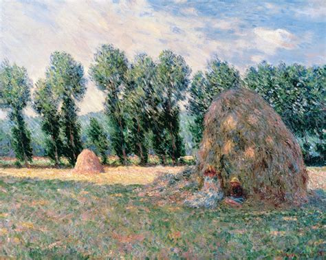 Art Prints of Haystacks by Claude Monet