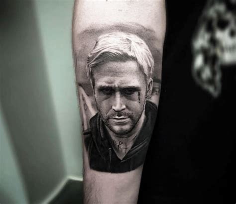 Ryan Gosling tattoo by Honart | Photo 29680