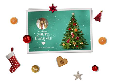 Christmas Photo Card Templates Photoshop