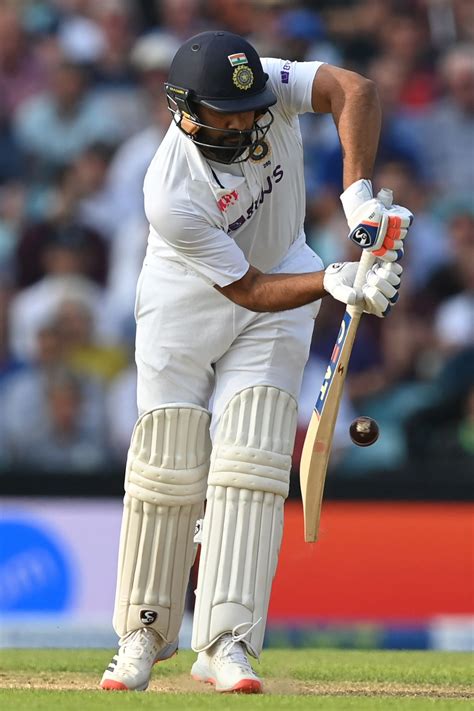 Rohit Sharma plays defensively | ESPNcricinfo.com