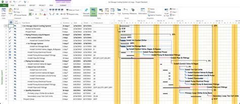 Inserting Gantt Chart Gridlines in Microsoft Project