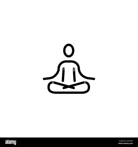 Meditation symbol Cut Out Stock Images & Pictures - Alamy