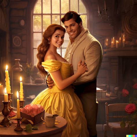 The wedding of Belle and Gaston by mkewx on DeviantArt