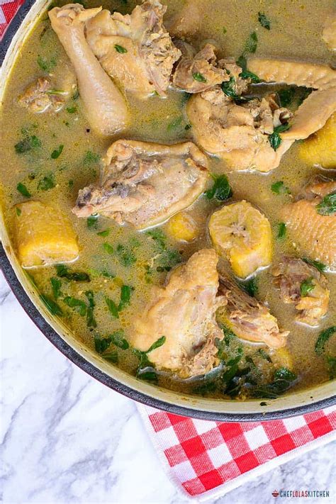 Simple African Chicken pepper soup - Chef Lola's Kitchen