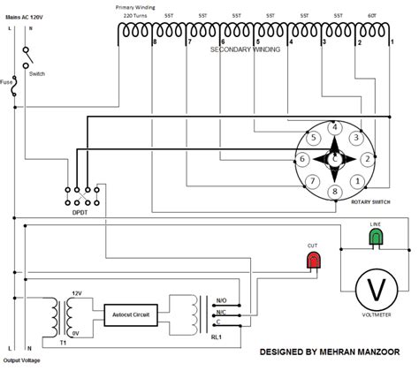 Automatic Voltage Regulator (AVR) Circuit - Homemade Circuit Projects