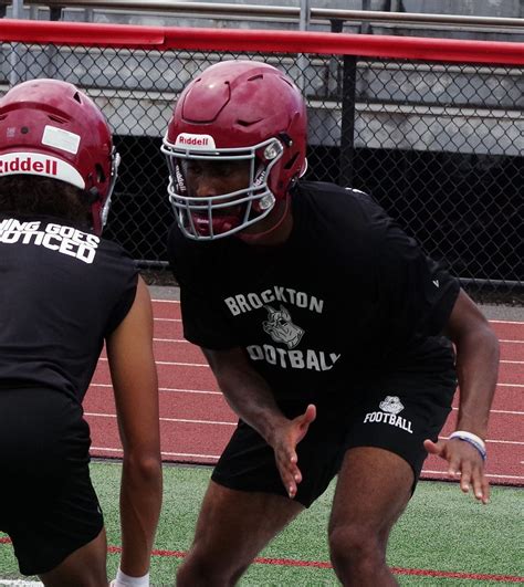 PHOTOS: Brockton High football practice begins under Jermaine Wiggins