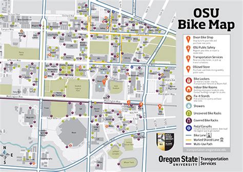 Map Of Oregon State | Campus Map