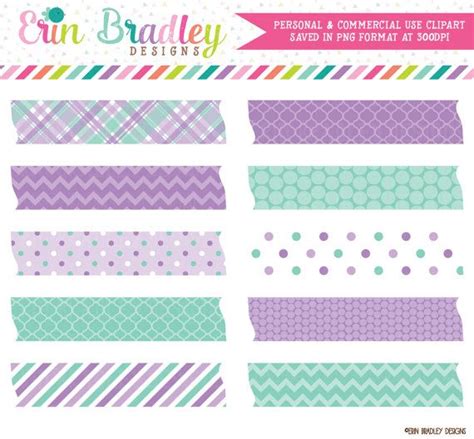 Duct Tape Wallet, Washi Tape Planner, Clipart Design, Scrapbook Kits ...