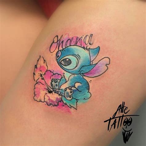 20 Matching Tattoo Ideas For Sisters | Disney tattoos, Lilo and stitch tattoo, Stitch tattoo