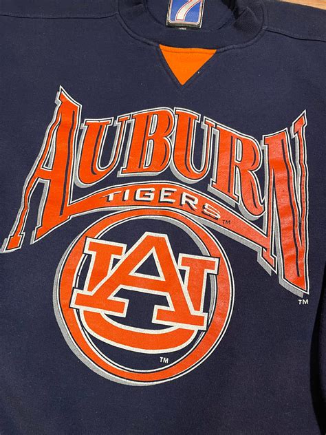 Vintage Auburn University Tigers 1990s Crewneck Sweater | Etsy