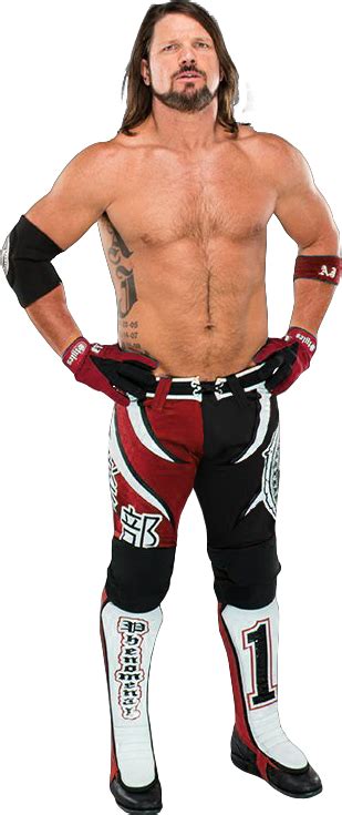 AJ Styles Red Black by CustomWWErenders on DeviantArt