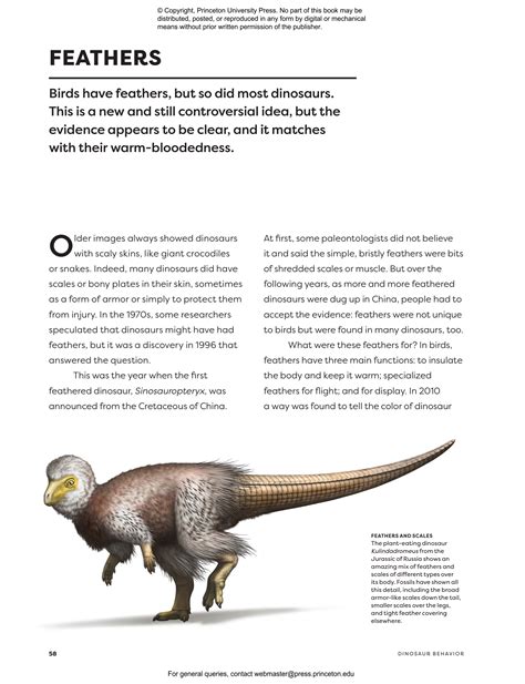 Dinosaur Behavior | Princeton University Press