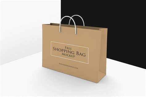 Shopping Bag Free Mockup — Free Mockup World