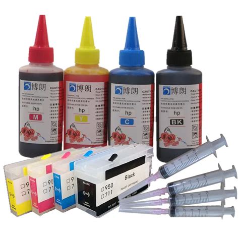 BLOOM compatible FOR HP 711 ink cartridge refill ink kit for HP ...