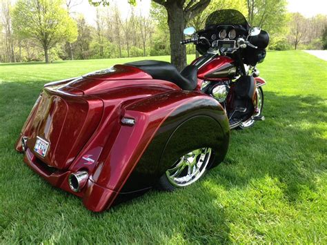 2012 Harley-Davidson® Custom Trike (Candy Sun Glow Red And deep merlow ...