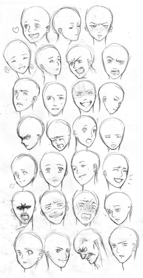 Draw Pattern - Facial Expressions I by ~YuuyuMori on deviantART... - CoDesign Magazine | Daily ...